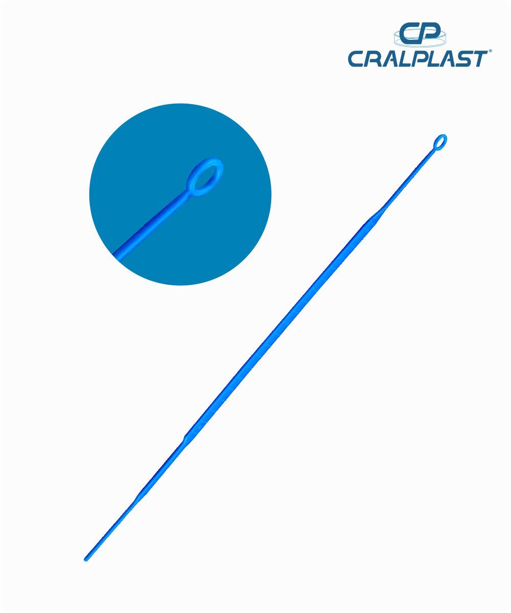 Alça calibrada 10µl descartável estéril individual